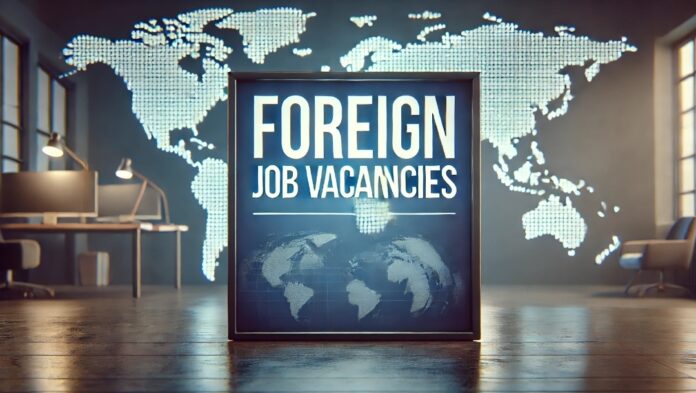 New job opportunities abroad in 2025