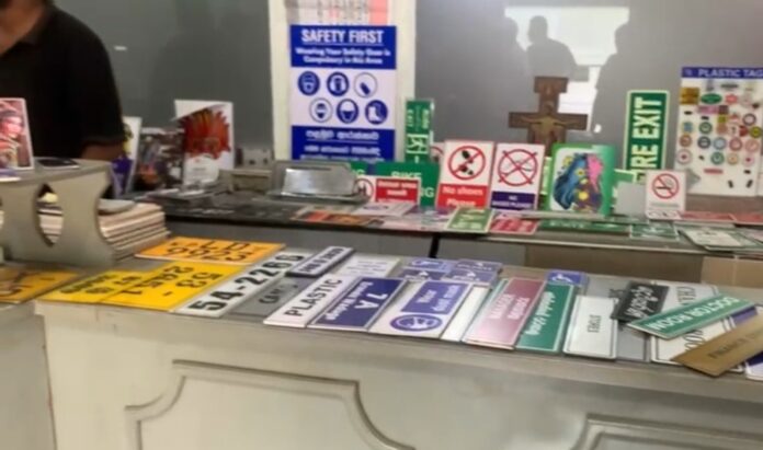 Fake number plate racket busted