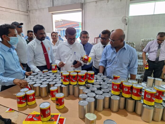 Locally produced canned fish exported from Sri Lanka for the first time