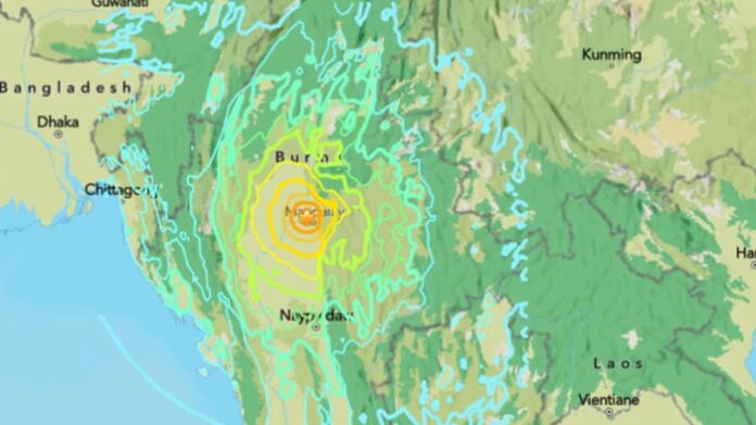 Powerful earthquakes hit Myanmar, tremors felt in Thailand