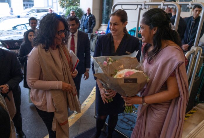 Prime Minister Harini arrives in France : Details of visit