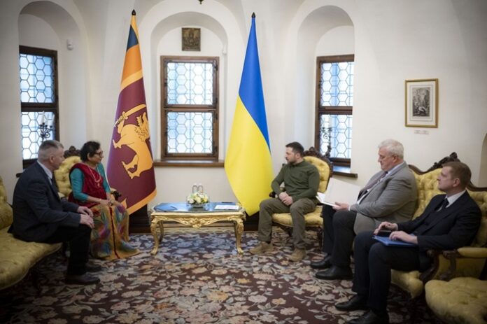 Ukraine’s  Zelenskyy expresses hope for Sri Lanka’s active support for peace