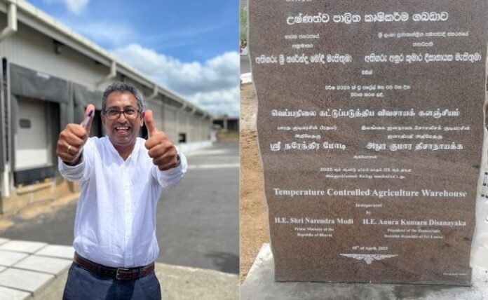 Dambulla cold storage opening : Harsha surprised original name dropped