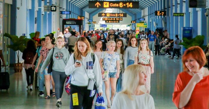 High tourists arrivals : numbers released