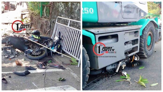 Borella accident : Tragic CCTV footage