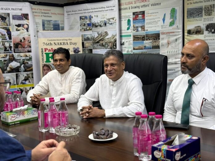 Dilith’s Sarvajana Balaya expresses solidarity with Palestine