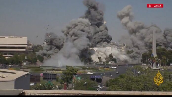 Israel attacks Syria - Newswire