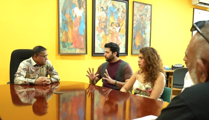 Minister holds Talks with Indian Stars to Promote Sri Lanka as a Film Destination