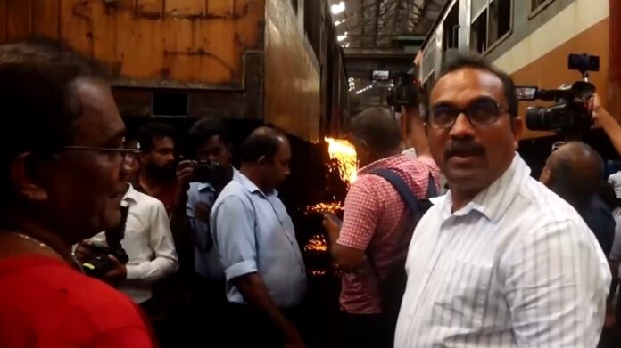 Minor accident at Railway Yard during minister's visit