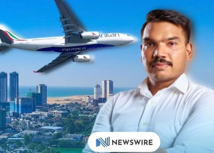 Namal Rajapaksa in Maldives as arrest warrant issued