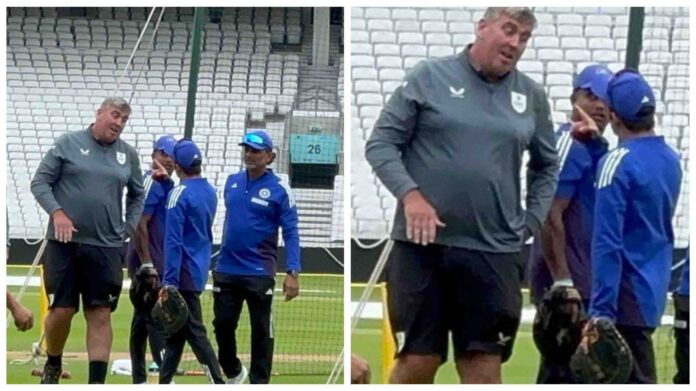WATCH : Indian Head Coach Gambhir clashes with Surrey groundsman