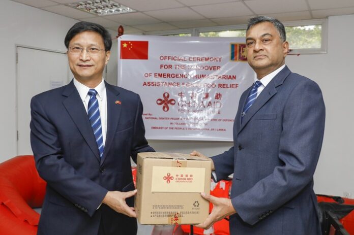 China donates Rs. 400 Mn in Disaster Relief Equipment to Sri Lanka
