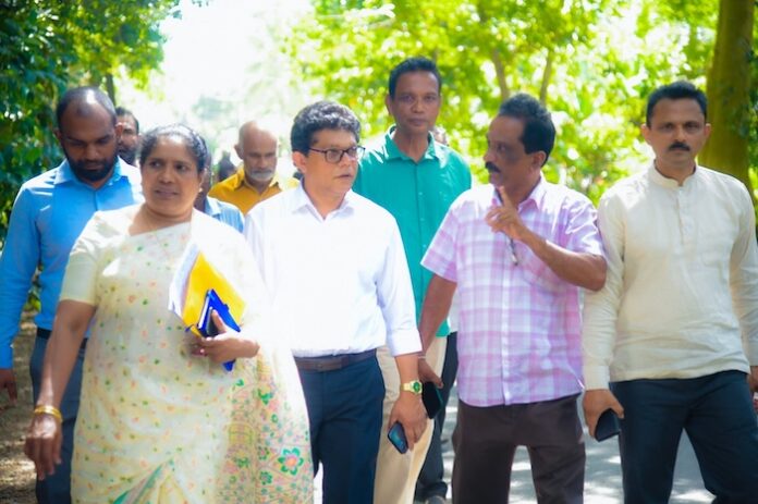 Minister inspects Attidiya Bird Sanctuary after complaints