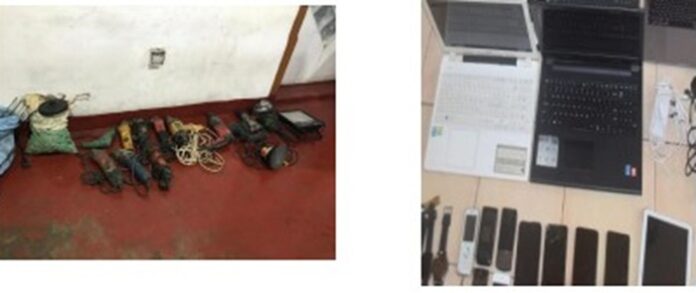 Two suspects arrested over multiple thefts